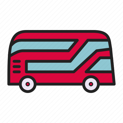 Bus, london, london bus, transport icon - Download on Iconfinder