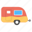 caravan, convoy, living van, living vehicle, van dwelling 