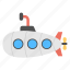 defense vessel, sea, submarine, travel, underwater vehicle 