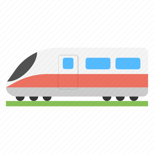 Aerotrain, bullet train, high speed, modern train, speed train icon