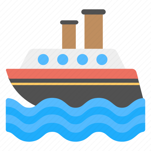 Cargo ship, logistic ship, shipment, shipping, watercraft icon - Download on Iconfinder