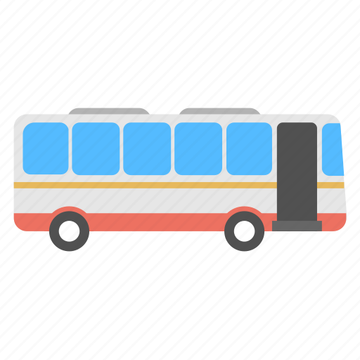 Bus, city bus, omnibus, passenger bus, passenger-carrying vehicle, tour bus icon - Download on Iconfinder