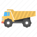 construction truck, construction vehicle, dump truck, transport, truck 