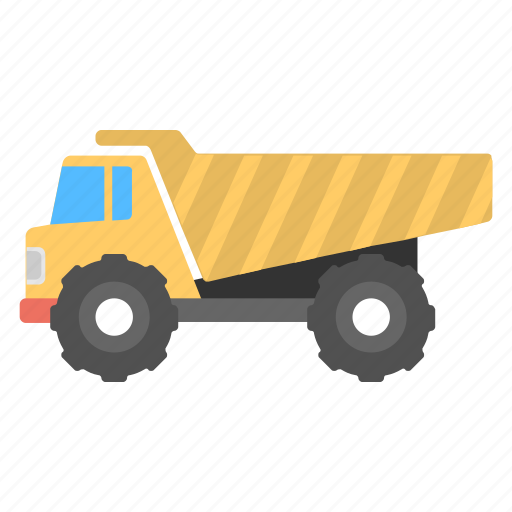 Construction truck, construction vehicle, dump truck, transport, truck icon - Download on Iconfinder