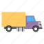 city truck, delivery, logistic truck, lorry, shipping transport, shipping truck 