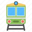 retro train, train, train on track, transport, traveling 