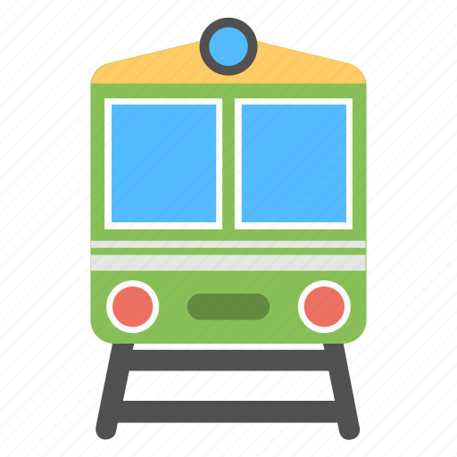 Retro train, train, train on track, transport, traveling icon - Download on Iconfinder