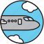 airplane, cloud, flight, fly, plane, sky, transport 
