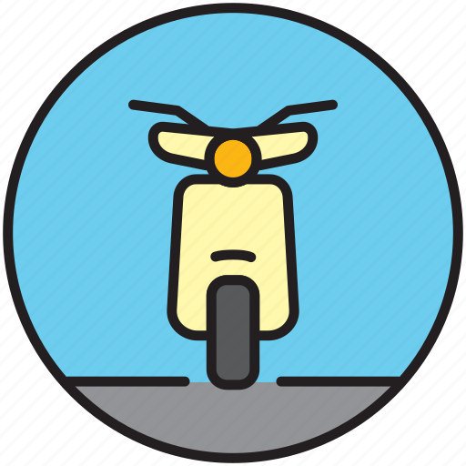Driving, motorbike, motorcycle, scooter, transport, vespa icon - Download on Iconfinder