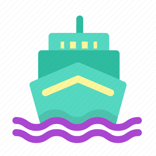 Boat, ship, sea, ocean, water, drink icon - Download on Iconfinder