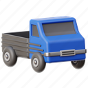 pickup, truck, car, transport 