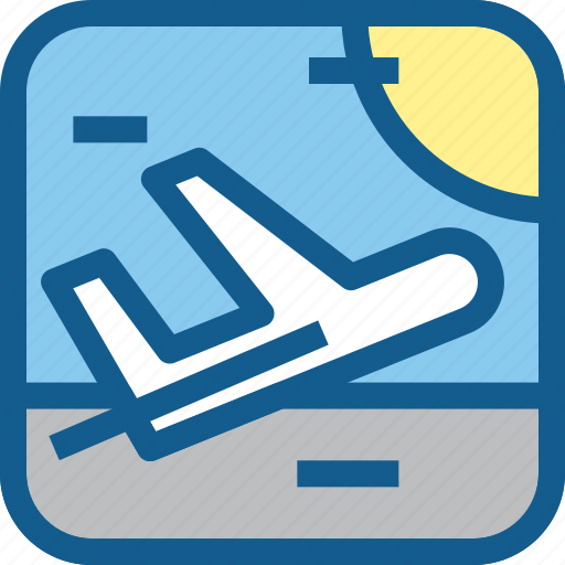 Airport, departure, flying, plane, rocket, transportation, vehicle icon - Download on Iconfinder