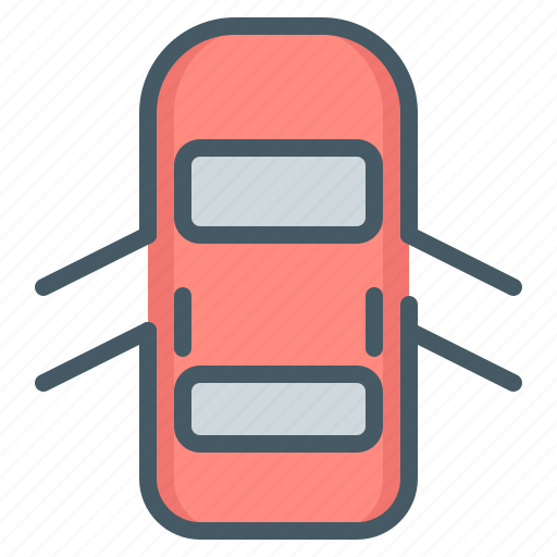 Transport, car, door, open icon - Download on Iconfinder
