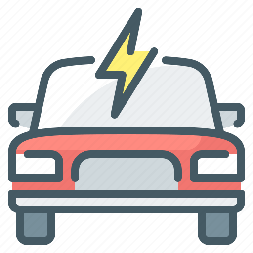 Transport, car, electric, vehicle, electric car icon - Download on Iconfinder