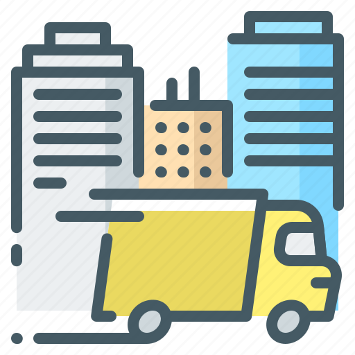 Transport, city, transportation, logistics, delivery icon - Download on Iconfinder