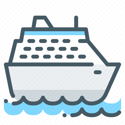 Transport, ship, cruiser, passenger, maritime, maritime transport icon - Download on Iconfinder