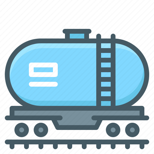 Train, cistern, gas, logistics, oil icon - Download on Iconfinder