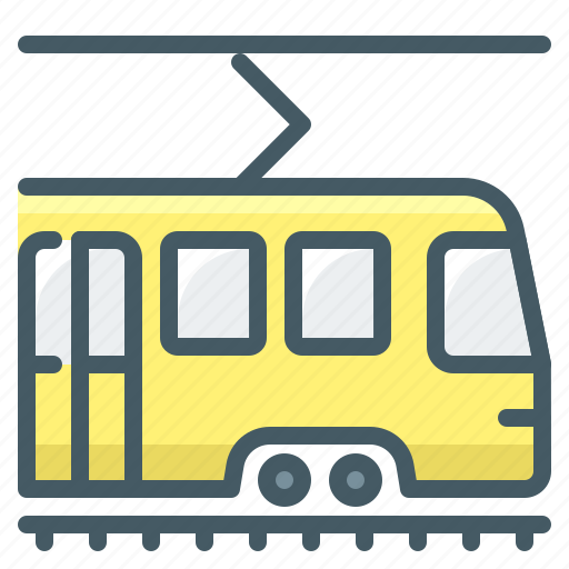 Transport, tram, railroad icon - Download on Iconfinder