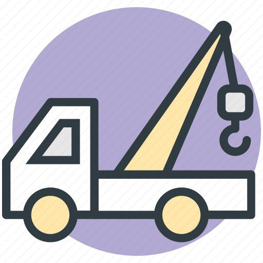 Lifter, luggage lifter, tow truck, transport, vehicle icon - Download on Iconfinder