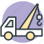 lifter, luggage lifter, tow truck, transport, vehicle 