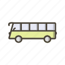 bus, transport, travel