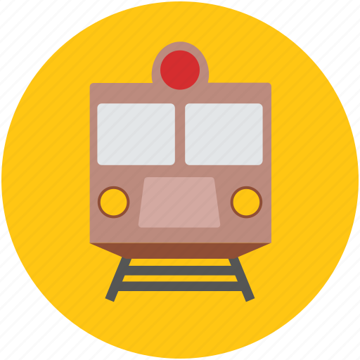 Electric locomotive, electric train, modern tram, train, tram, transport, travel icon - Download on Iconfinder