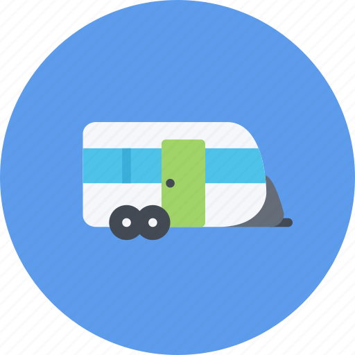 Car, house, logistics, machine, trailer, transport, transportation icon - Download on Iconfinder