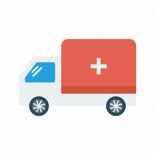 Automobile, delivery, embulance, transport, truck icon - Download on Iconfinder