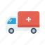 automobile, delivery, embulance, transport, truck 