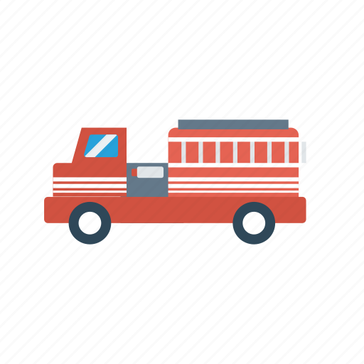 Emergency, firebrigade, transport, truck, vehicle icon - Download on Iconfinder