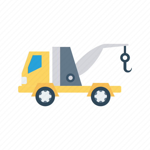 Construction, crane, hook, lifter, vehicle icon - Download on Iconfinder