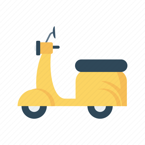 Motorbike, scooter, transport, travel, vehicle icon - Download on Iconfinder