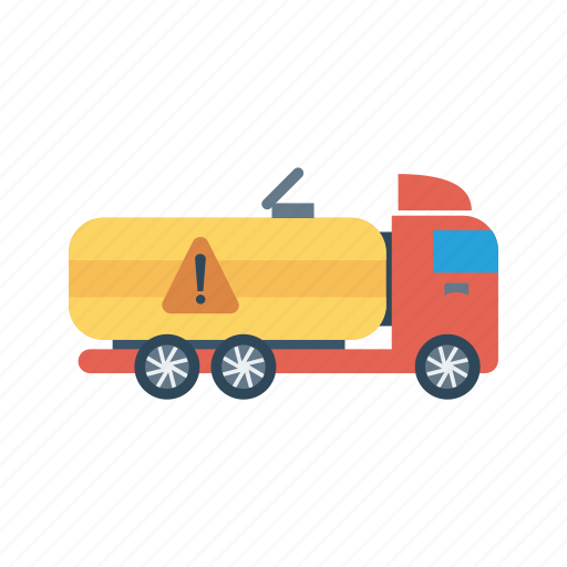Danger, oil, petrol, tanker, vehicle icon - Download on Iconfinder