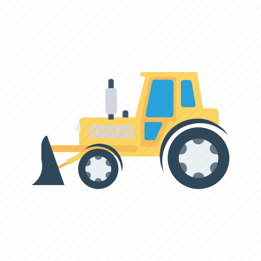 Construction, farm, tractor, transport, vehicle icon - Download on Iconfinder