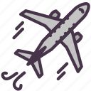 airplane, flight, plane, tourism, transport, travel