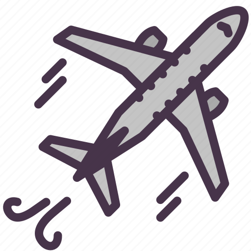 Airplane, flight, plane, tourism, transport, travel icon - Download on Iconfinder