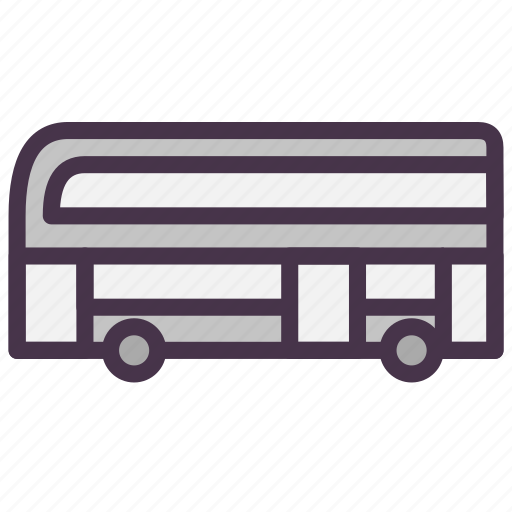 Bus, copy, double dacker, london, transport, vehicle icon - Download on Iconfinder