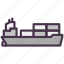 cargo, logistics, sea, ship, transportation 