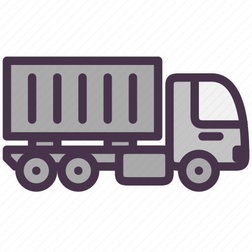 Container, delivery, load, transport, truck icon - Download on Iconfinder