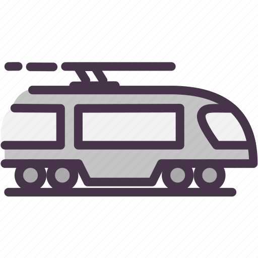 Eurostar, subway, train, transport, travel, vehicle icon - Download on Iconfinder