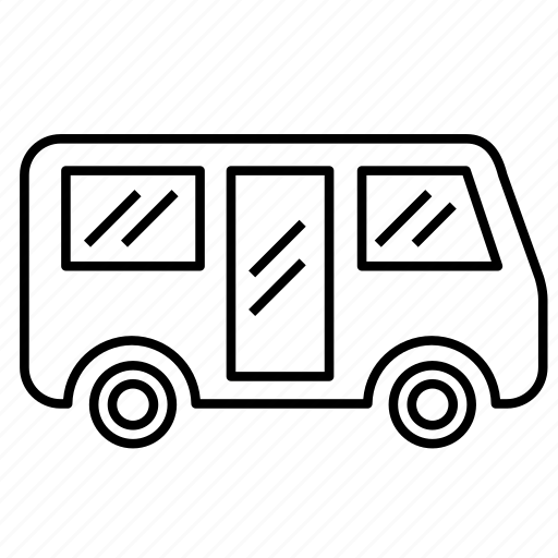 Bus, mini bus, school bus, transport, transportation, vehicle, wagon icon - Download on Iconfinder