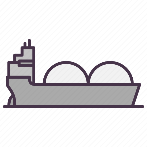 Cargo, cargo ship, gas, logistics, sea transportation, ship transportation icon - Download on Iconfinder