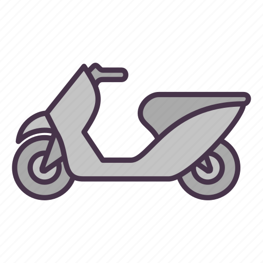 Motorscooter, scooter, scooty, travel, vespa icon - Download on Iconfinder