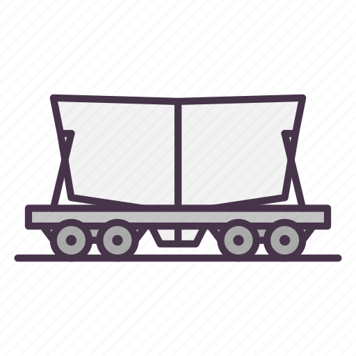Cement, railway, railway carriage, sand icon - Download on Iconfinder