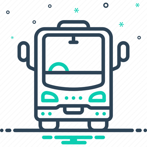 Bus, freight, journey, land transport, conveyance, carriage, public bus icon - Download on Iconfinder