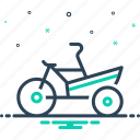 cargo bike, cargo, bike, rickshaw, tricycle, bakfiets, carrier cycle