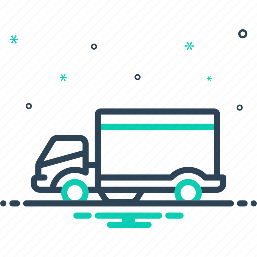 Truck, vehicle, lorry, conveyance, cargo, shipping, transport icon - Download on Iconfinder