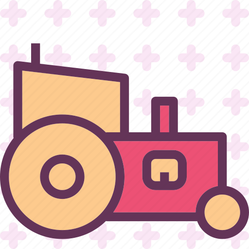 Build, farm, heavy, tractor, work icon - Download on Iconfinder