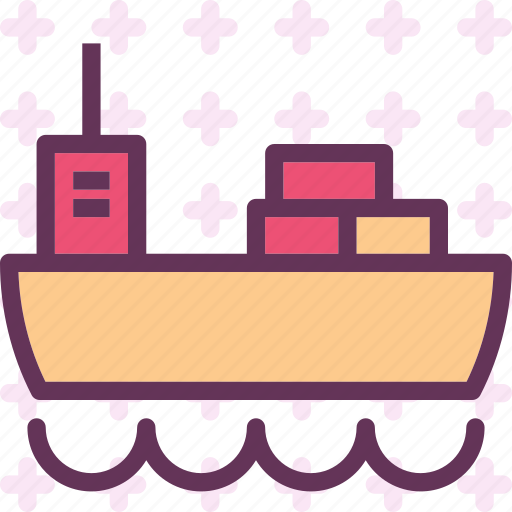 Heavy, materials, sail, ship, sideview, transportation, water icon - Download on Iconfinder