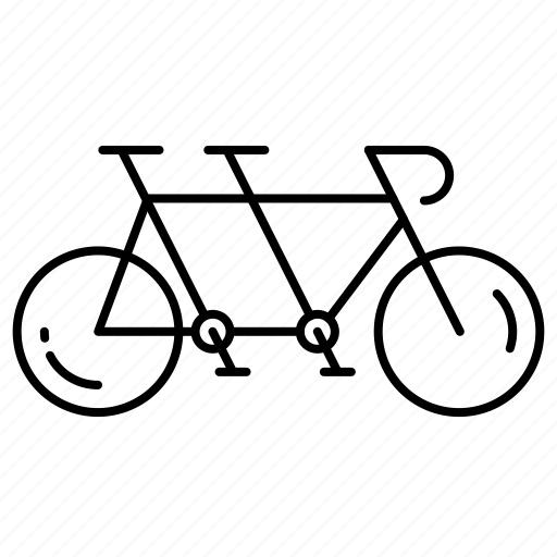 Bicycle, conveyance, tandem, transit, transport, transportation icon - Download on Iconfinder